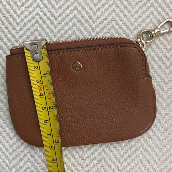 Kate Spade Tan Leather Coin Purse - Picture 5 of 5